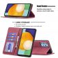 Housse Samsung Galaxy A52 5G, A52 4G Et A52s 5G BINFEN COLOR flip simili cuir