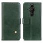 Housse Sony Xperia Pro-I Rabat simili cuir avec rivet