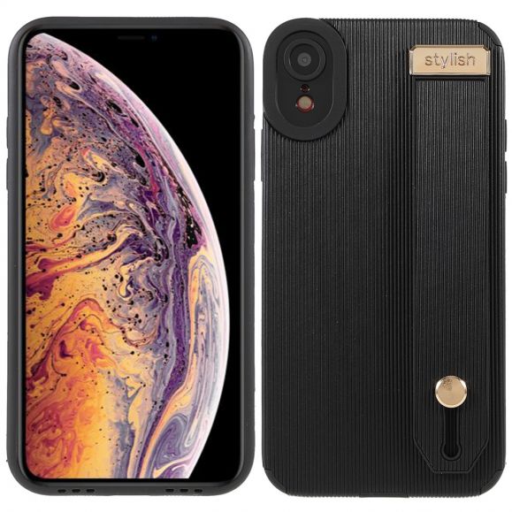 Coque iPhone XR silicone avec anse