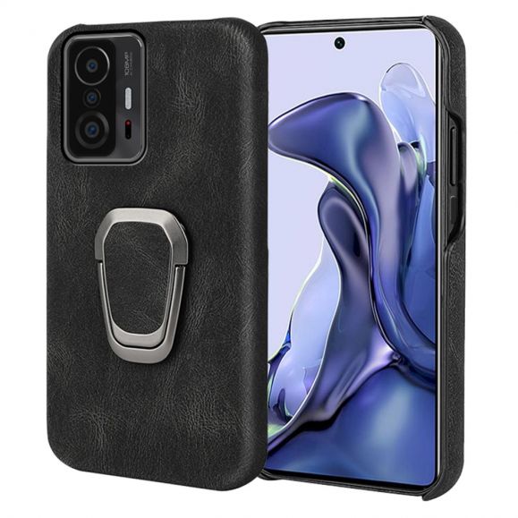 Coque Xiaomi 11T / 11T Pro imitation cuir avec support