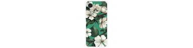 Coque Samsung Galaxy A03 Core fleurs blanches