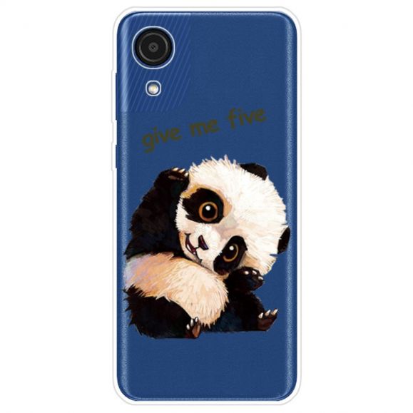Coque Samsung Galaxy A03 Core Panda "Give me five"
