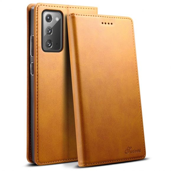 Housse Samsung Galaxy Note 20 folio flip style cuir