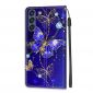 Housse Samsung Galaxy S21 FE 5G Papillon violet