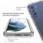 Coque Samsung Galaxy S21 FE transparent dégradé de couleur