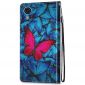 Housse Samsung Galaxy A03 Core Papillons bleus et rose