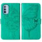 Housse Motorola Moto G31 / G41 Papillon Fleur Porte-Cartes