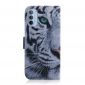 Étui Motorola Moto G31 / G41 fonction support motif tigre
