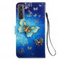 Housse Samsung Galaxy S21 FE Golden Butterfly