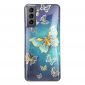 Coque silicone Samsung Galaxy S21 FE Papillons