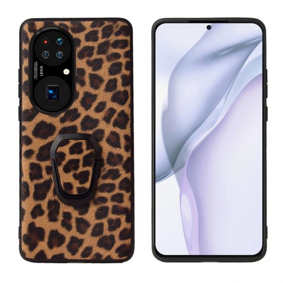 Coque Huawei P50 Pro Léopard fonction support