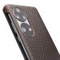 Housse Huawei P50 Pro en cuir avec rabat fenêtre