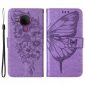 Housse Nokia 3.4 / 5.4 Papillon Fleur Porte-Cartes