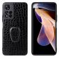 Coque Xiaomi Redmi Note 11 Pro Plus 5G effet croco fonction support