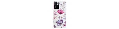 Coque Xiaomi Redmi Note 11 Pro Plus 5G fleur violette