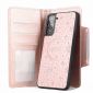 Coque et housse Samsung Galaxy S21 5G fleurs diamants