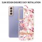 Coque Samsung Galaxy S21 Plus 5G Gardénia fleur rose