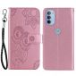 Housse Motorola Moto G31 / Moto G41 Hibou en relief