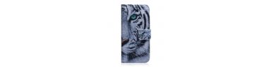 Étui Samsung Galaxy S22 Plus 5G fonction support motif tigre