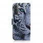 Étui Samsung Galaxy S22 Plus 5G fonction support motif tigre