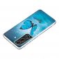 Coque Samsung Galaxy S22 Plus 5G Luminous papillon bleu