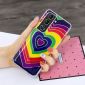 Coque Samsung Galaxy S22 Plus 5G silicone coeurs colorés