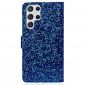 Housse Samsung Galaxy S22 Ultra 5G Glitter Porte Cartes