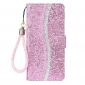 Housse Samsung Galaxy S22 Ultra 5G Glitter Porte Cartes