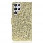 Housse Samsung Galaxy S22 Ultra 5G Glitter Porte Cartes