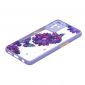 Coque Oppo A94 5G fleurs et papillons violets