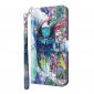 Housse Samsung Galaxy S22 Ultra 5G hibou aquarelle