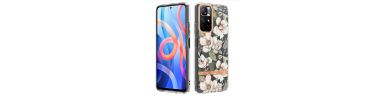 Coque Poco M4 Pro 5G Gardénia fleur blanche