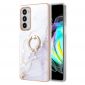 Coque Motorola Edge 20 Marbre avec bague fonction support