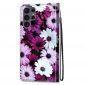 Housse Samsung Galaxy S22 Ultra 5G marguerites colorées