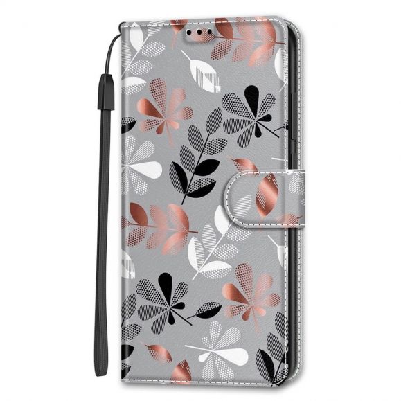 Housse Samsung Galaxy S22 Ultra 5G Illustration feuilles sauvages
