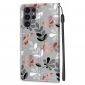 Housse Samsung Galaxy S22 Ultra 5G Illustration feuilles sauvages