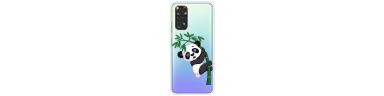 Coque Xiaomi Redmi Note 11 / 11S Panda sur bambou