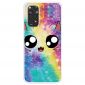 Coque Xiaomi Redmi Note 11 / 11S Chat Arc en ciel