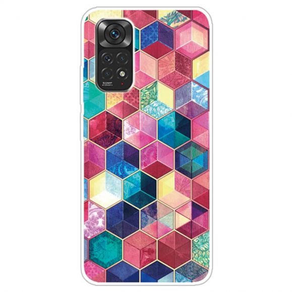 Coque Xiaomi Redmi Note 11 / 11S Blocs Colorés