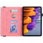 Housse Samsung Galaxy Tab S7 / S8 Leïla fleur oriental