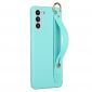 Coque Samsung Galaxy S22 5G Silicone avec anse