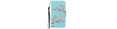 Housse iPhone SE 2022 / 2020 Branches Fleuries
