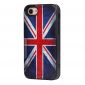 Coque iPhone SE 2022 / 2020 Drapeau Anglais Vintage