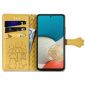 Housse Samsung Galaxy A53 5G effet cuir animaux en relief