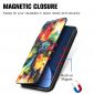 Housse Xiaomi 12 Pro Rabat Flip Nuage iridescent