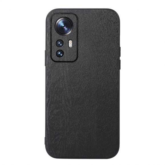 Coque Xiaomi 12 Pro Simili Cuir Effet Écorce