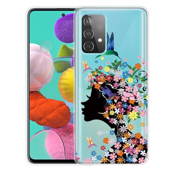 Coque Samsung Galaxy A53 5G Colibri Fleurs