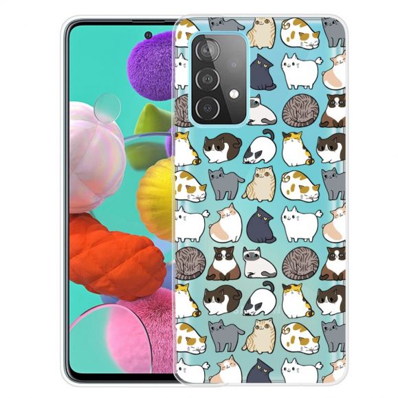 Coque Samsung Galaxy A53 5G multiples chats