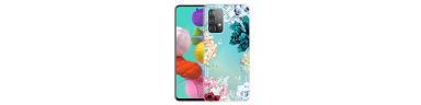 Coque Samsung Galaxy A53 5G variété de fleurs