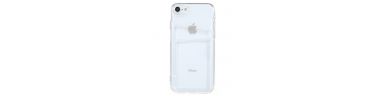 Coque iPhone SE 2022 / 2020 Porte-Cartes Transparent